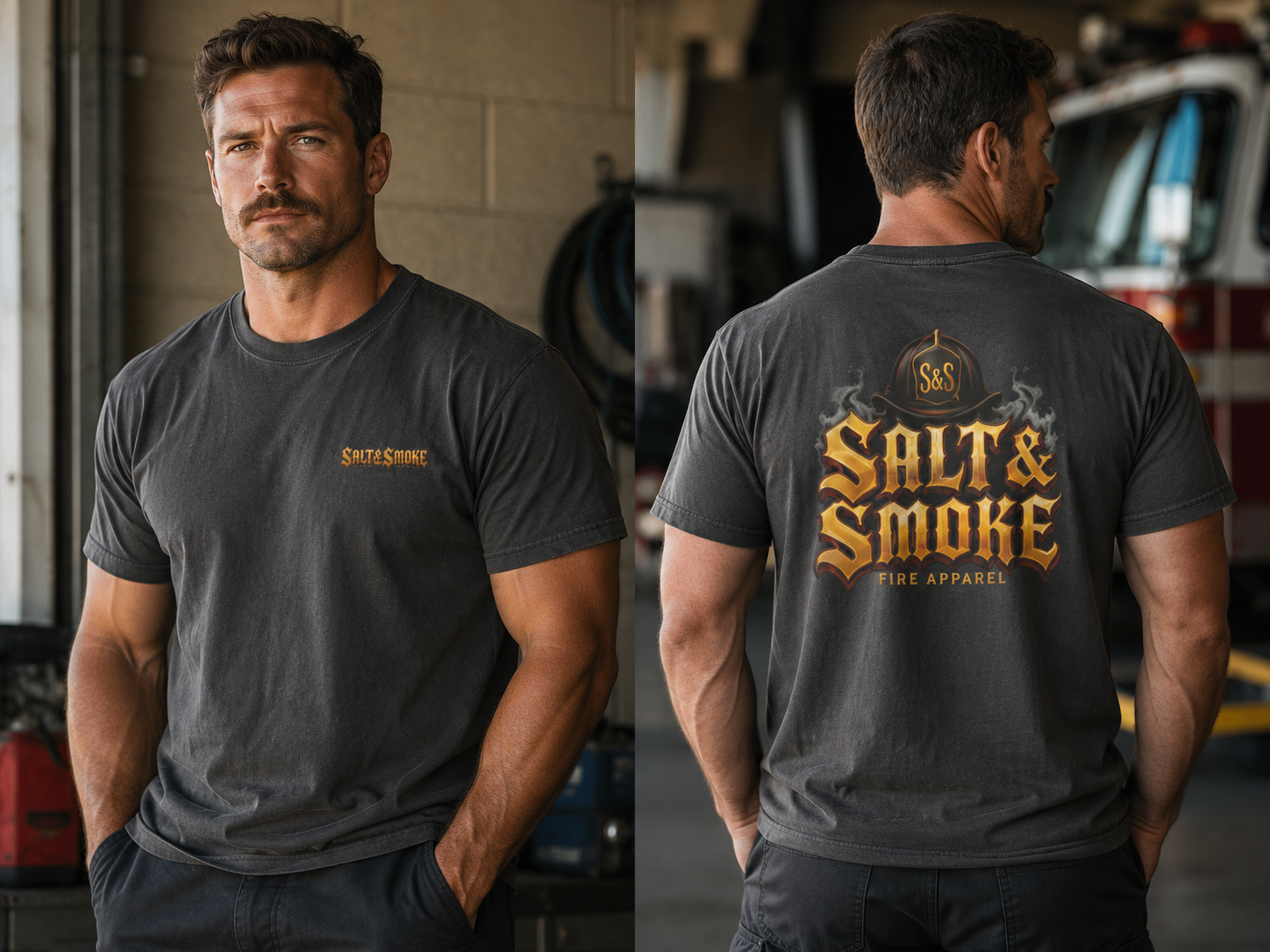 Salt & Smoke Classic Logo Tee
