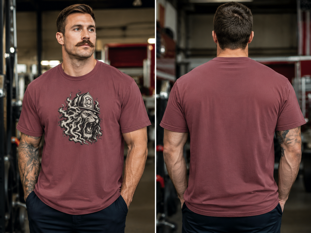 Firehouse Lion Tee