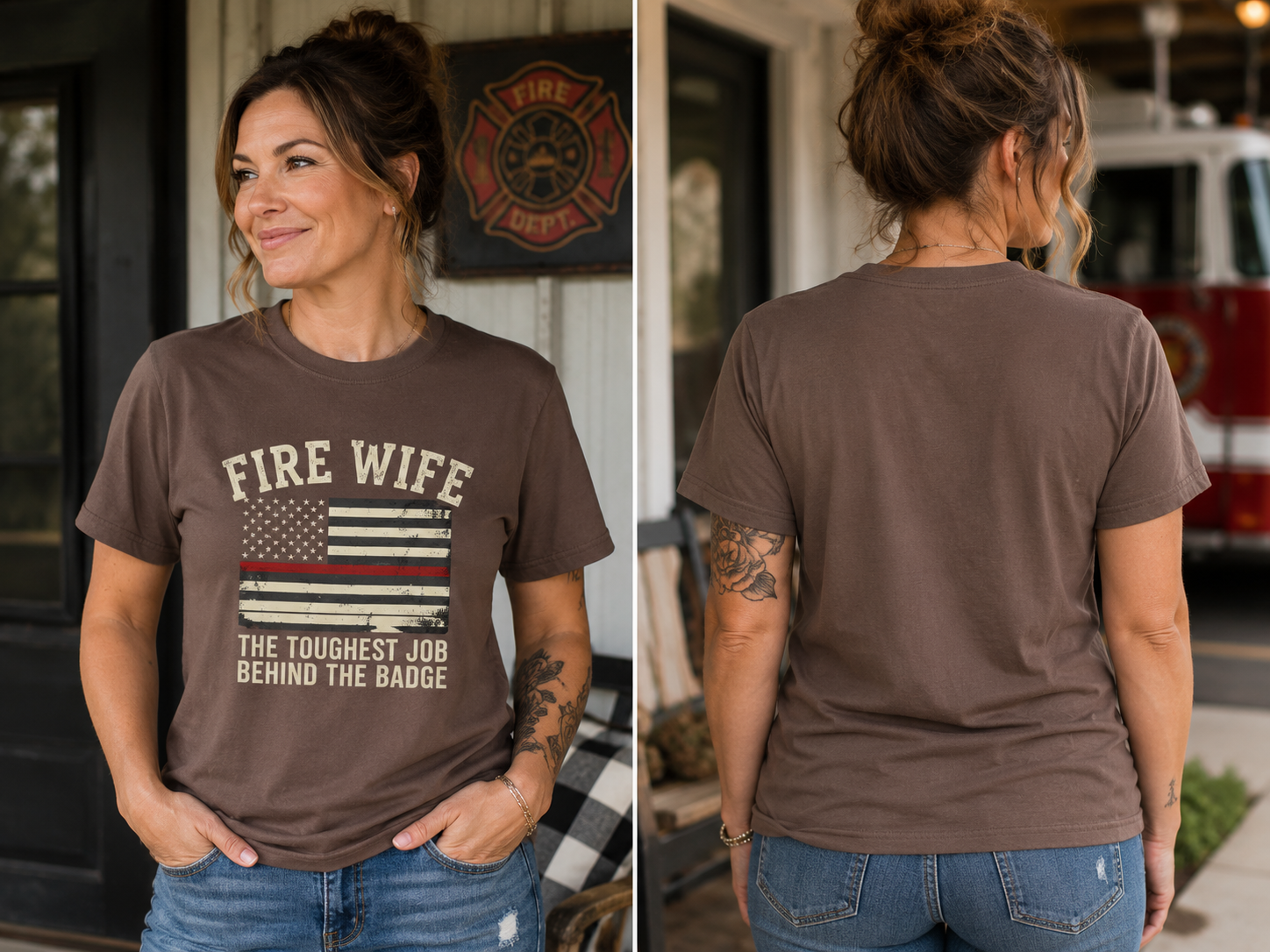 Toughest Job Behind the Badge Tee