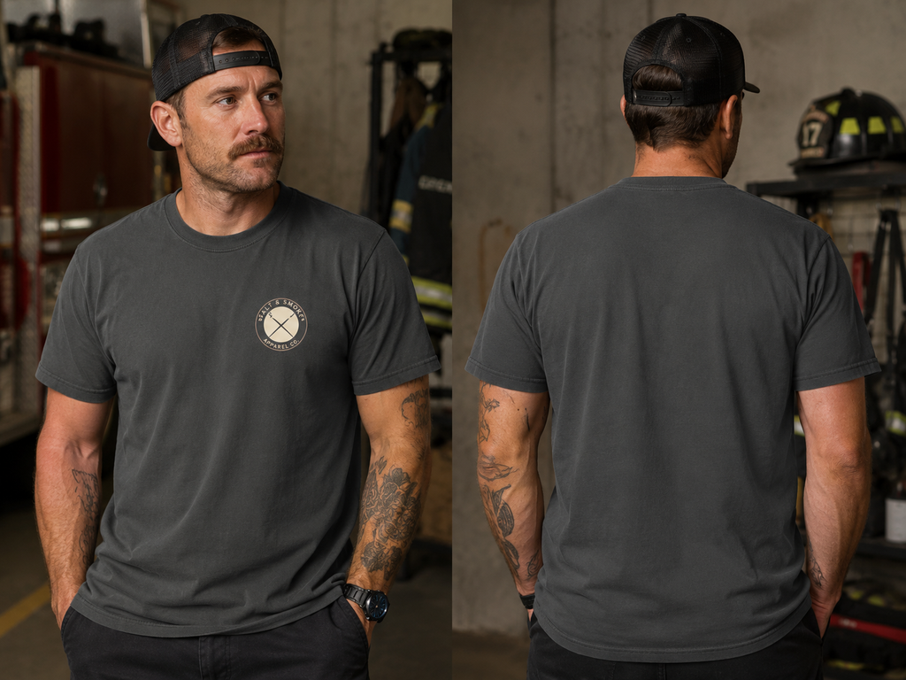 Salt & Smoke Badge Tee