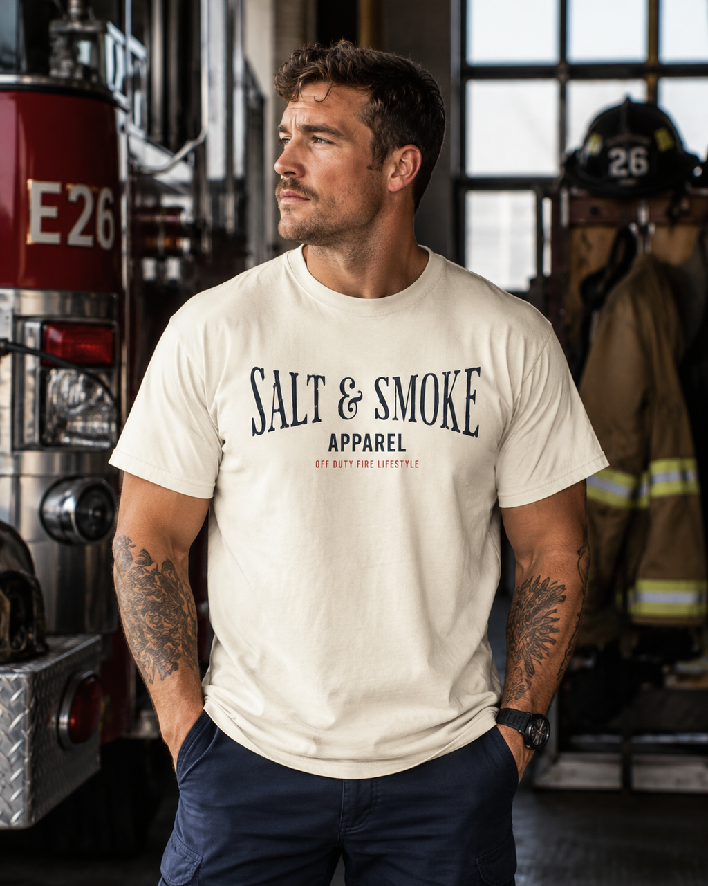 Salt & Smoke Logo Tee