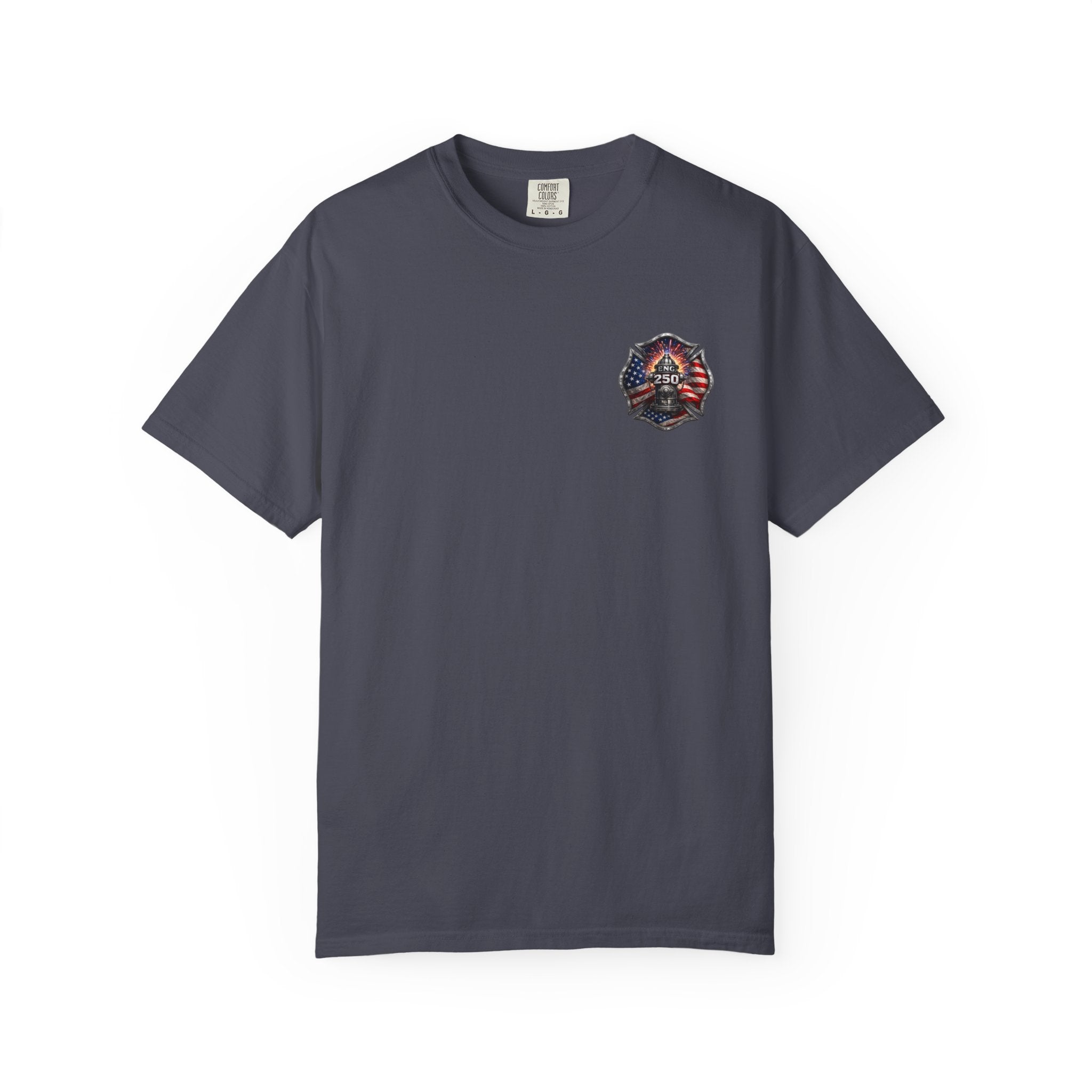 Engine 250 American Flag Tee