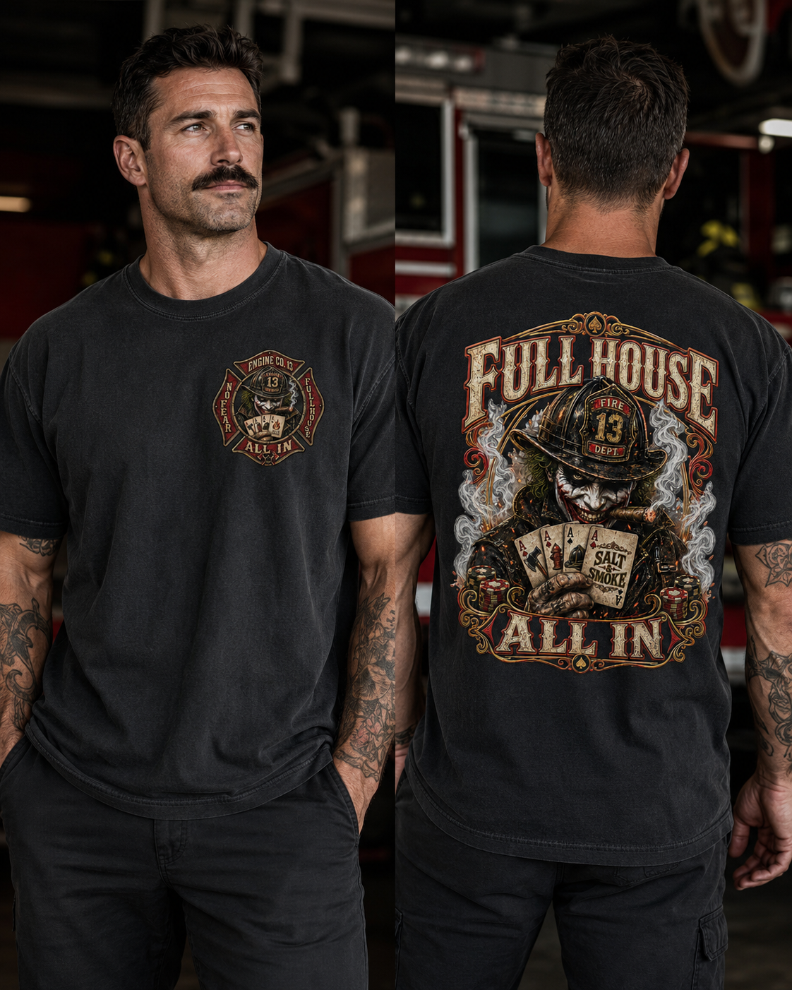 All In Firehouse Tee