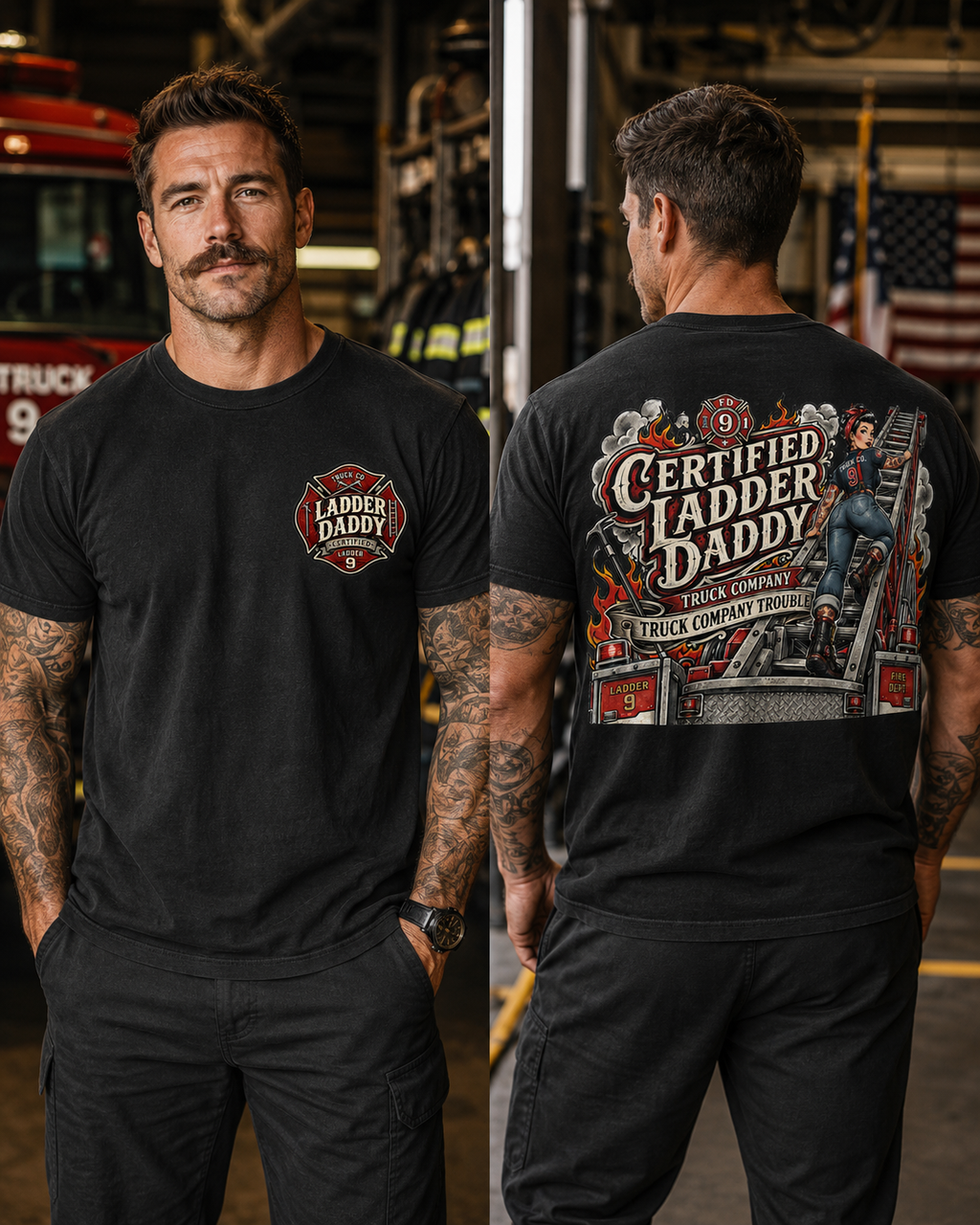 Certified Ladder Daddy Tee