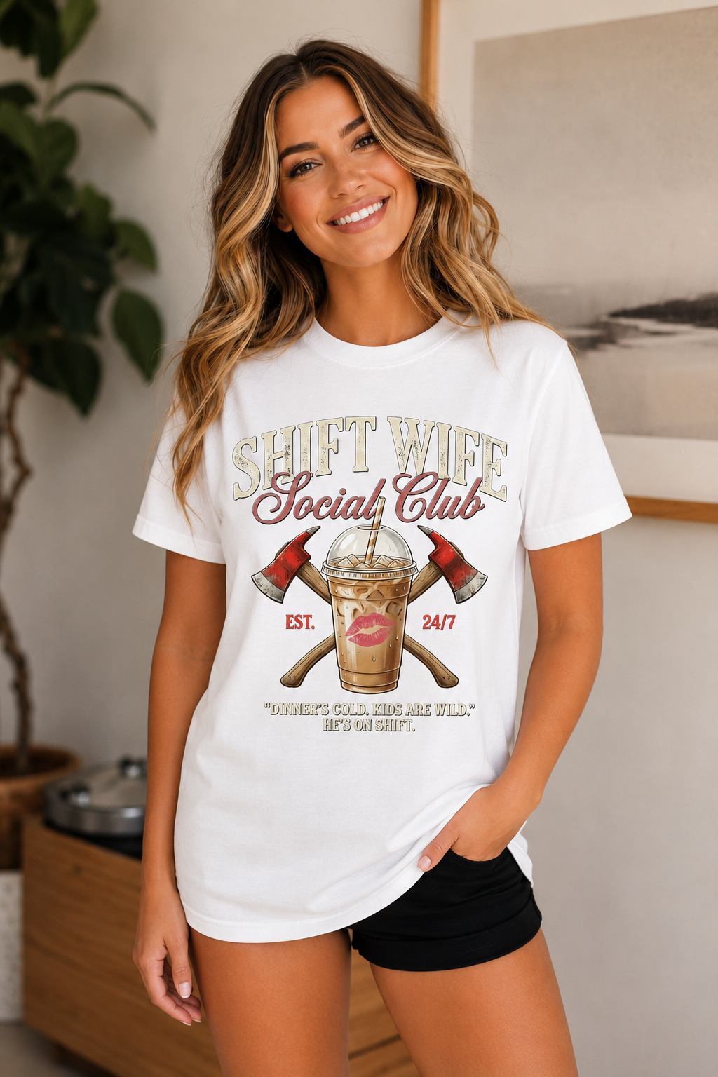 Shift Wife Social Club Tee
